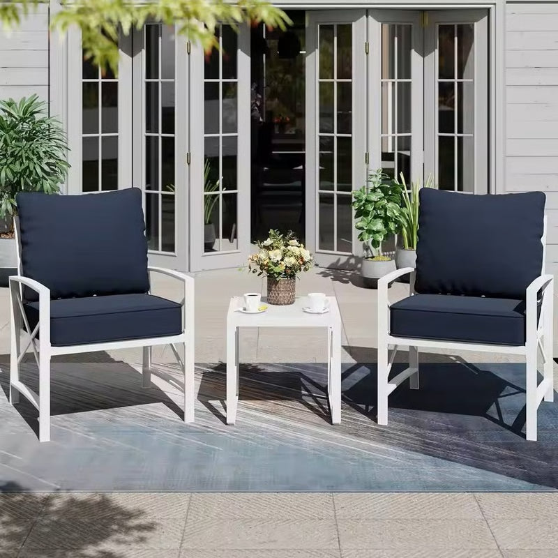 Outdoor Patio Furniture Sectional Set with Coffee Table