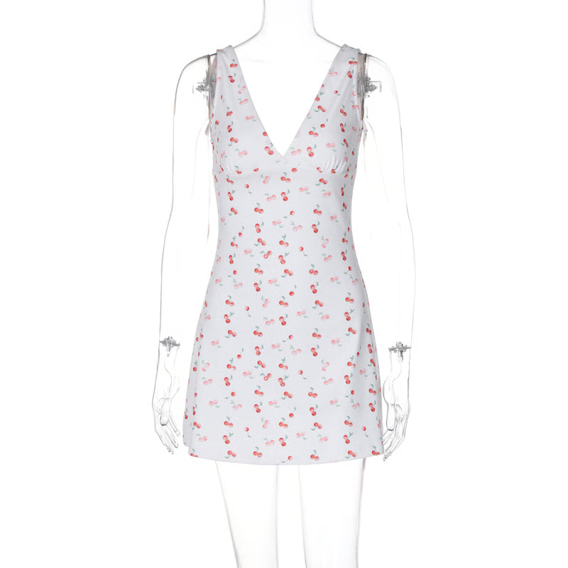 Summer Bodycon Mini Dress for Women Elegant Clothes Birthday Party Vacation